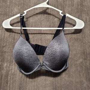 Adore Me Charcoal Padded Bra
